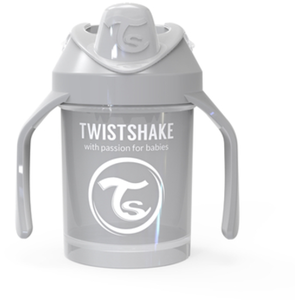 Twistshake Tasse D'apprentissage Mini Cup Gris 230 Ml De Twistshake