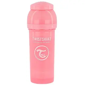 Comparateur de prix : Twistshake Biberon Anti-Colique Rose 260 Ml De Twistshake