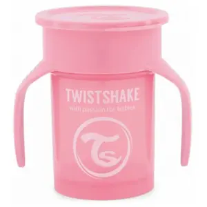 Comparateur de prix : Twistshake Tasse D'apprentissage 360° Rose 230 Ml De Twistshake