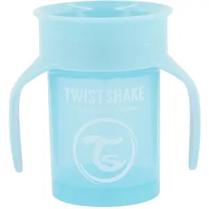 Twistshake 360 Cup 6+ Pastel Plava Blue 1ut pas cher