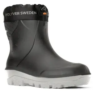 Polyver - Classic Sport Low - Bottes de neige Black/White - 40 pas cher