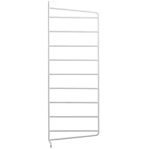 String Furniture - Montant mural String System - Blanc - Métal laqué -... pas cher