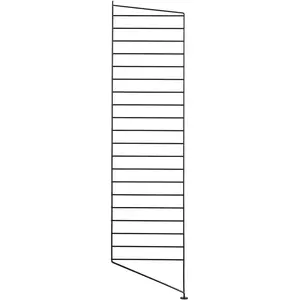String Furniture - Montant de sol String System - Noir - Acier laqué -...