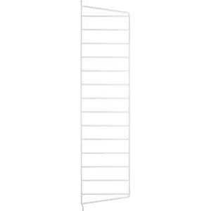 String Furniture - Montant mural String System - Blanc - Acier laqué -... pas cher