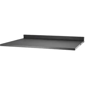 Bureau de travail en mdf noir - String furniture pas cher