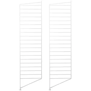 2 Montants blancs à poser 30x115 cm - String furniture