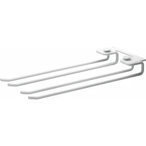 2 supports pour verres en acier blanc 30 cm - String furniture pas cher