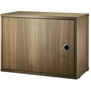Caisson en noyer avec porte battante - String furnitureVendu parmade-in-design