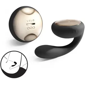 LELO IDA Vibreur à Télécommande pour Couple avec Vibrations et Rotations, Black pas cher