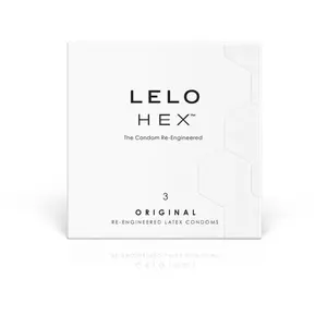 Comparateur de prix : LELO HEX - Le préservatif de luxe avec une structure unique en nid d'abeille 3 Pack