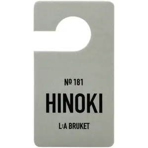 L:A BRUKET - Etiquette parfumée Hinoki 181 Non teinté taille unique pas cher