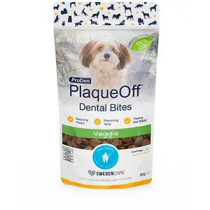 Comparateur de prix : ProDen Les Tendances - Plaque Off Dental Croq' : chat et petit chien