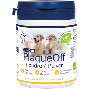 ProDen PLAQUE OFF Poudre hygiène dentaire - Pour chien et chat - 180 g pas cher
