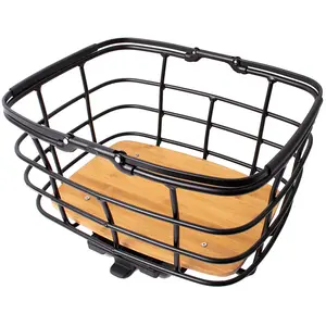Atran Velo Duo L AVS Panier de vélo Unisexe-Adulte, Noir, 36 x 44 x 26 cmVendu parbikeinn