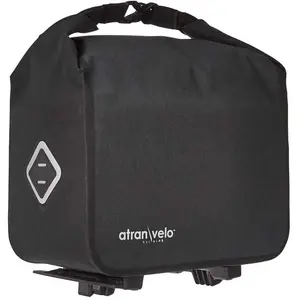 Comparateur de prix : Atran Velo Atranvelo Travel Panier à vélo. Mixte-Adulte, Noir, Taille Unique