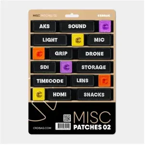 CRDBAG Misc Patches 02 pas cher
