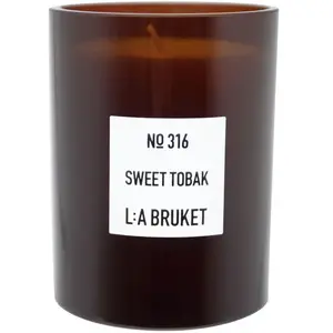L:A BRUKET - Bougie parfumée Sweet Tobak - 260g Non teinté 260 g