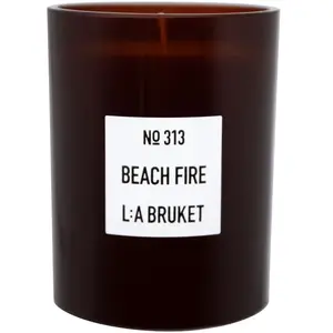 L:A BRUKET - Bougie parfumée Beach Fire - 260g Non teinté 260 g