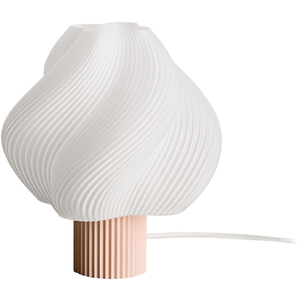 Lampe de table wild strawberry 34 cm Soft serve lamp grande - Crème Atelier pas cher
