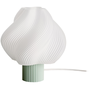 Lampe de table matcha 34 cm Soft serve grande - Crème Atelier pas cher