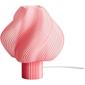 Lampe de table peach sorbet 26 cm Soft serve regular - Crème Atelier pas cher