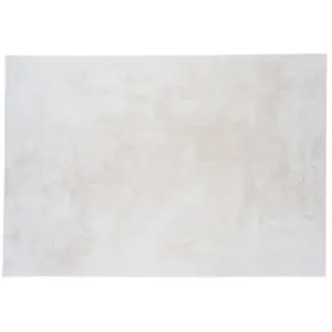 PARIS PRIX Tapis design nina 200x300cm blanc pas cher