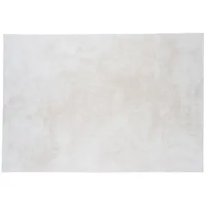 PARIS PRIX Tapis design nina 160x230cm blanc pas cher