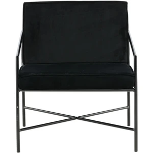 Rakel Fauteuil en velours, pas cher