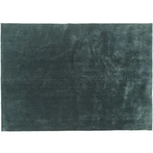 Comparateur de prix : Venture Home Tapis en coton et polyester effet viscose vert Undra