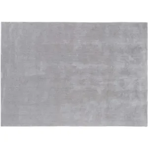 Comparateur de prix : Non communiqué Venture Home - Tapis en coton et polyester effet viscose argent Undra 240 x 170 cm