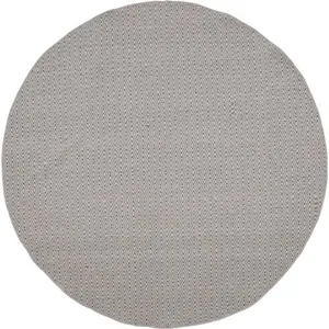 Comparateur de prix : Non communiqué - Tapis en polyester et laine beige Julana Diamètre 200 cm