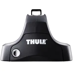 Jeu de 4 pieds de fixation THULE 754 pour barres de toit auto en acier noirVendu paramazon