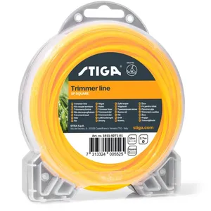 Comparateur de prix : STIGA FIL DÉBROUSSAILLEUSE À SECTION CARRÉE DE 15 M ET Ø 2,7 MM