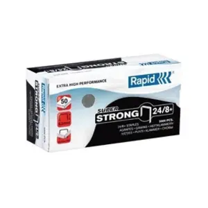 Comparateur de prix : RAPID Boîte de 5000 Agrafes 24/8+ Superstrong