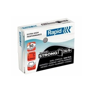 Comparateur de prix : Rapid superstrong agrafes 26 8+ x1000 24861600