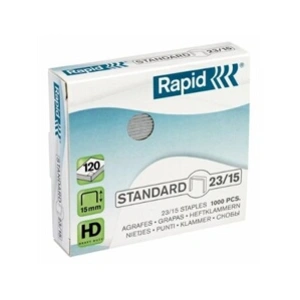 Comparateur de prix : Rapid 24869600 boîte de 1000 agrafes 23 15 mm galva