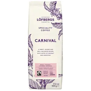 Grains de café Löfbergs Carnival Fairtrade, 500 g pas cher