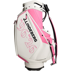 J. LINDEBERG Cartbag 30Y, blanc/roseVendu parall4golf