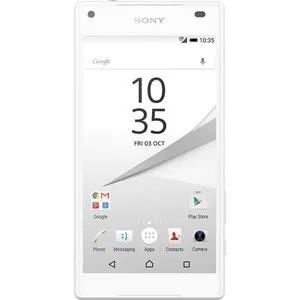 Sony Xperia Z5 Compact 11,7 cm (4.6") SIM unique Android 5.1 4G Micro-USB 2 Go 32 Go 2700 mAh Blanc pas cher