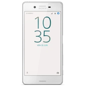 Sony Xperia X 12,7 cm (5") Double SIM Android 6.0.1 4G Micro-USB B 3 Go 64 Go 2620 mAh Blanc pas cher