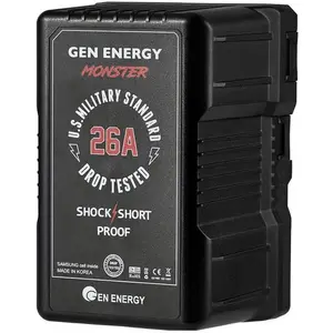 PRO Bike Gear GEN ENERGY Batteri G-B100/390W (Batterie de l'appareil photo), Alimentation pour appareil photo pas cher