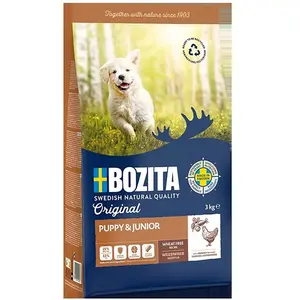 Bozita Original Puppy & Junior sans blé pour chien - 3 kg