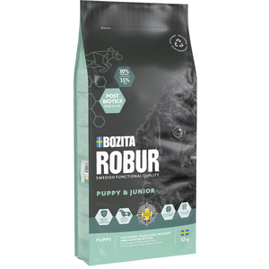 12kg Bozita Robur Puppy & Junior poulet nourriture sèche pour chiens pas cher