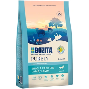 Comparateur de prix : Bozita Dog Purely Adult Grain Free agneau pour chien - 2,5 kg