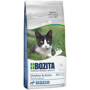 Comparateur de prix : 2kg Outdoor & Active Bozita Feline - Croquettes pour Chat