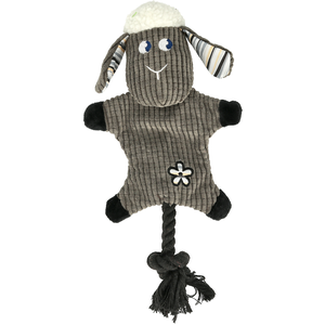 Comparateur de prix : Jouet peluche pour chien Dogman LambePrassel Noir L 334054