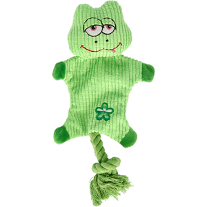 Comparateur de prix : Jouet peluche pour chien Dogman FroggePrassel Vert L 334050