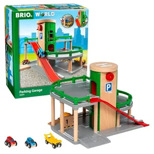 Comparateur de prix : Garage Rail / Route BRIO World - Ravensburger - 3 niveaux - Mixte dès 3 ans