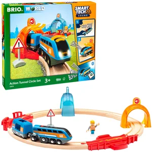Comparateur de prix : Brio Tunnel D´action Sonore Smart Tech Circleset (33974)