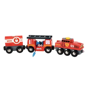 Comparateur de prix : BRIO® WORLD Figurine train des pompiers circuit de train 33844